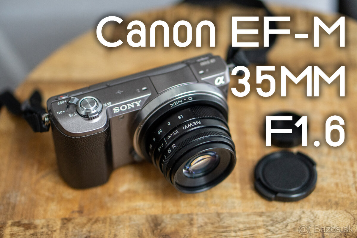 Objektív Fujian 35mm f/1.6 - 5