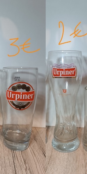 Slovenské pivové poháre 1 - 5