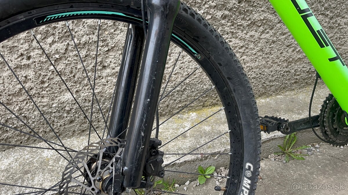 Detský bicikel zelený - 5
