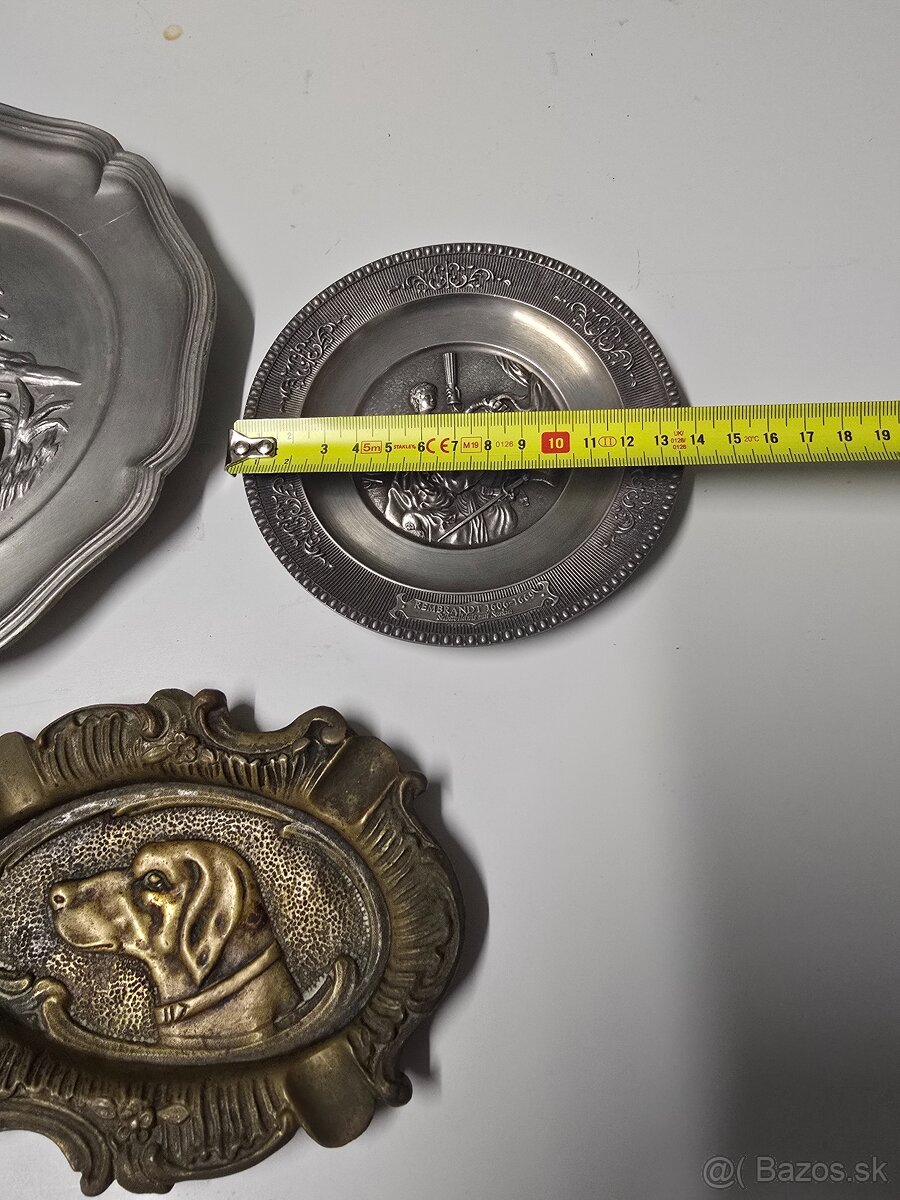 Starožitné taniere a popolnik - 5