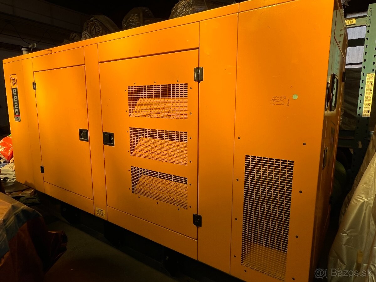 Elektrocentrála, generátor JCB G220Q, 2300 mth - 5