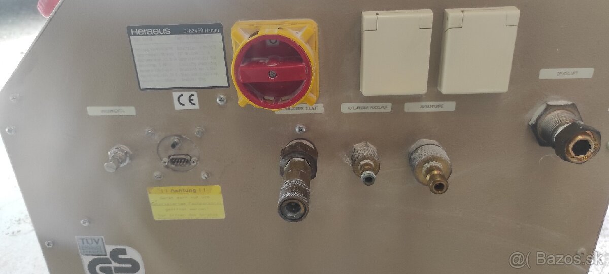 liaci aparat, zubná technika, Heraeus Combilabor CL- IG. - 5