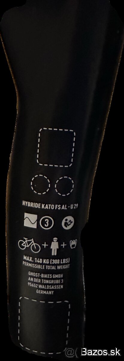 ebike Ghost kato FS - 5