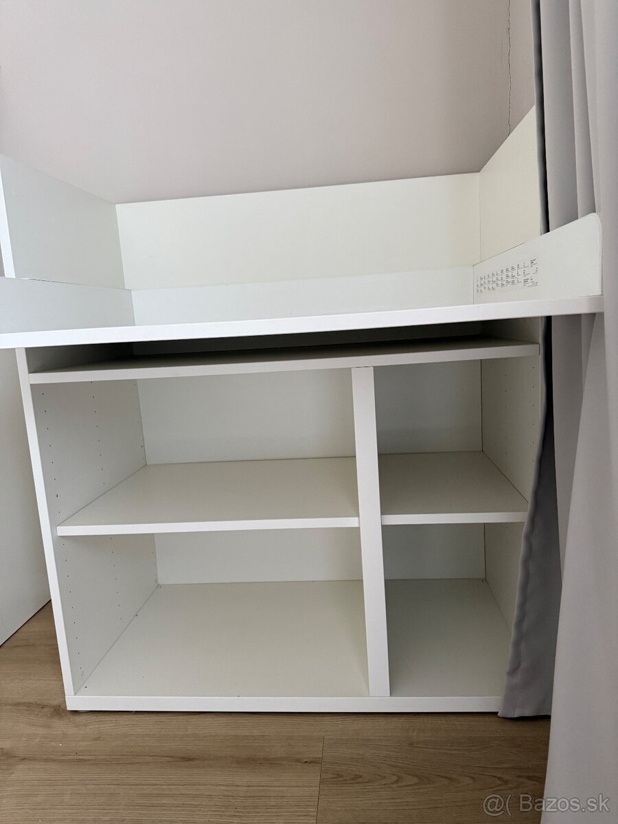 Ikea prebaľovací pult biely - 5