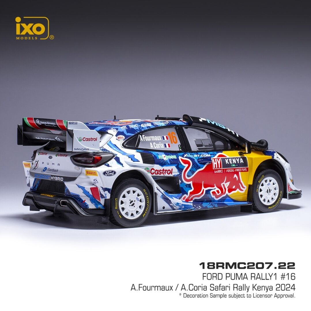 Modely Ford Puma Rally1 1:18 IXO - 5