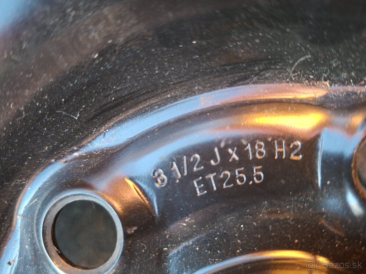 Predám rezervné koleso úzke Vw/Skoda/Seat/Audi--R18 - 5