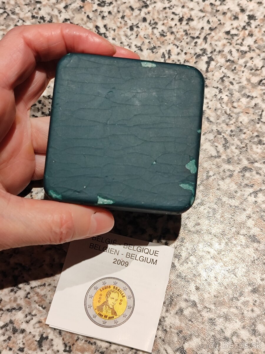 Belgicko 2 euro 2009 - 200. výročie narodenia Louisa Brailf - 5