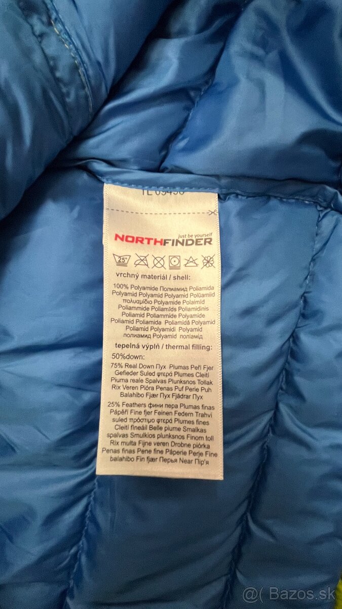 NOVÁ bunda Northfinder RUSSELL M – Primaloft Down Blend - 5