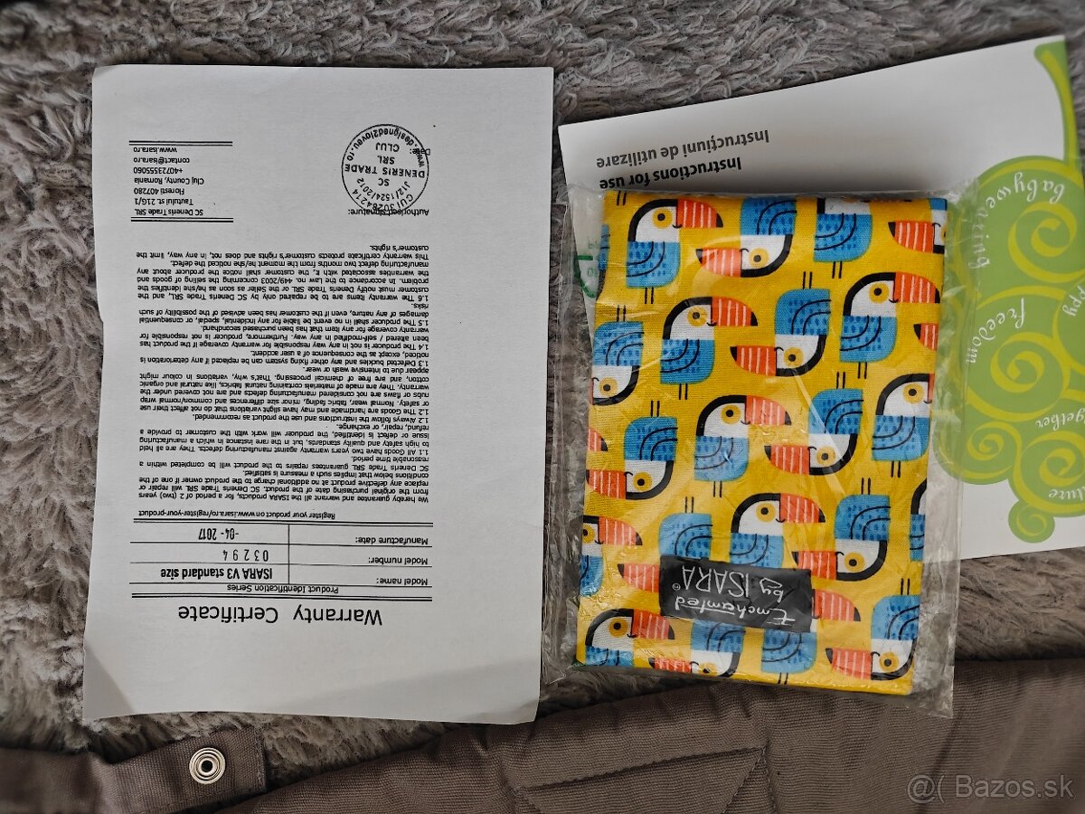 Isara ergonomický nosič - 5