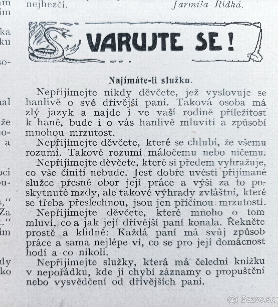 Časopisy ŠŤASTNÝ DOMOV, Rakousko-Uhersko 1911, svázaný - 5