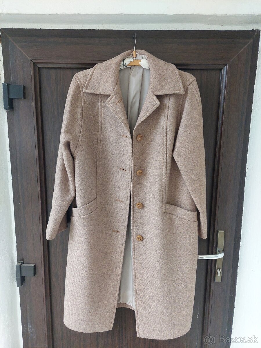 Dámsky kabát flaušový - 5