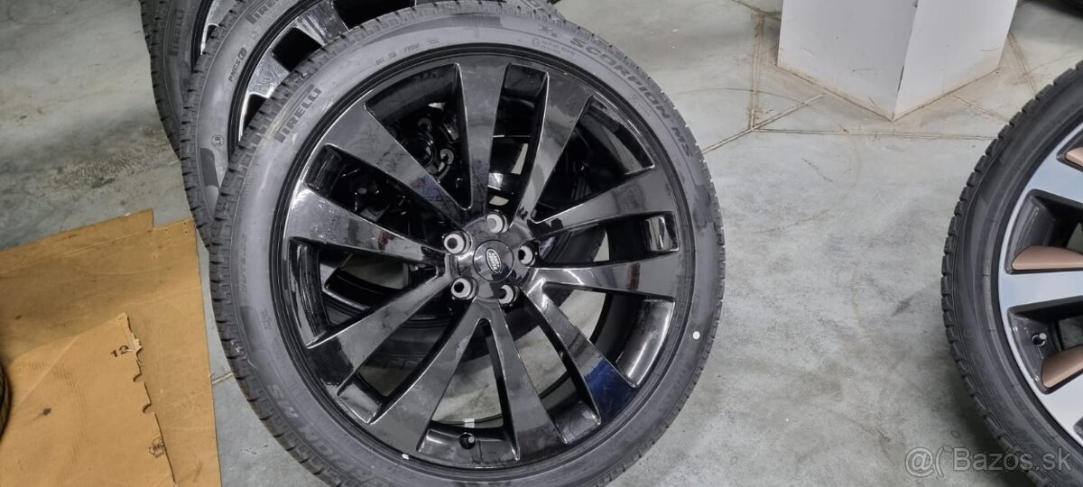 Alu sady RANGE ROVER R21 R22 23 nové, originál TOP