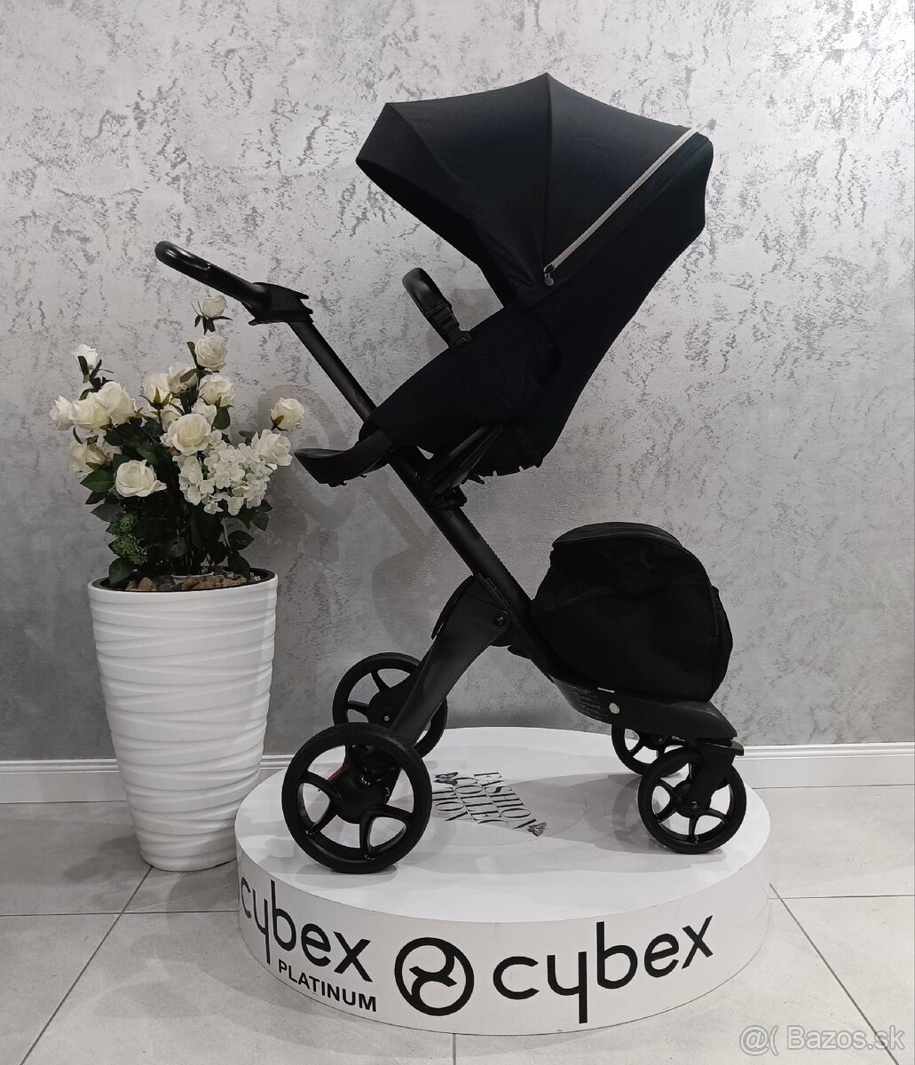 TROJKOMBINÁCIA NAJNOVŠÍ STOKKE XPLORY X ALL BLACK - 5