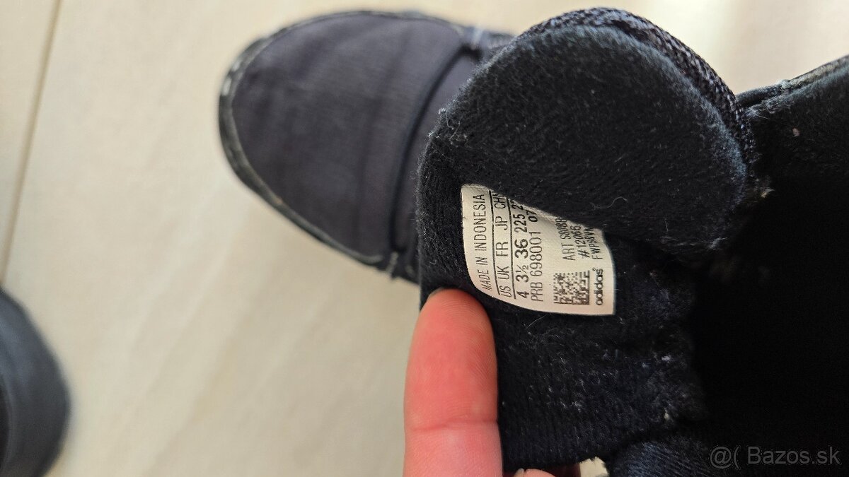 Detské zimne topanky Adidas v. 36 - 5