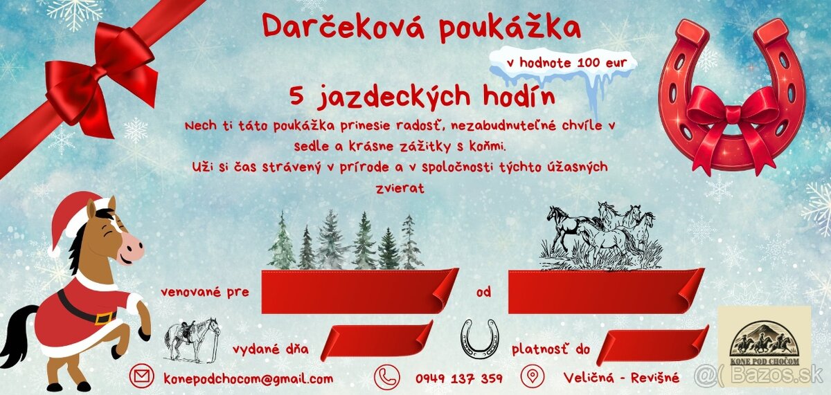 Darčekové poukážky - 5