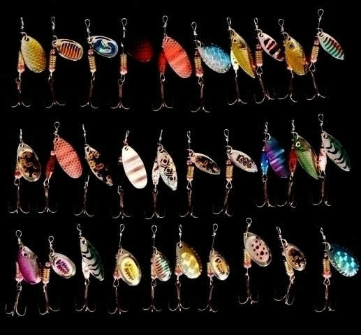 Rybárske potreby - blinkre rotačky blyskáče - 5