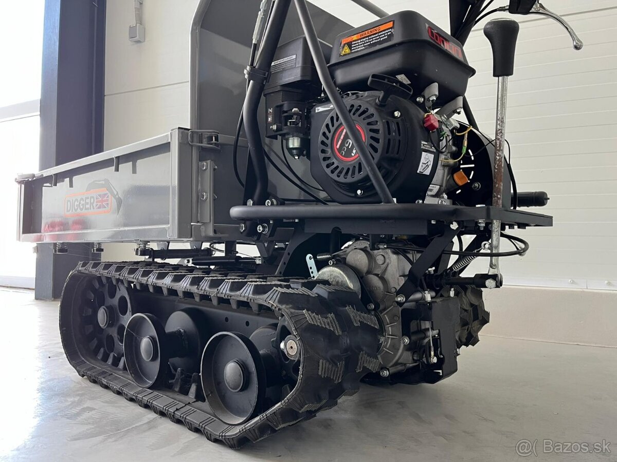 benzínový dumper, motorové kolečko - 5