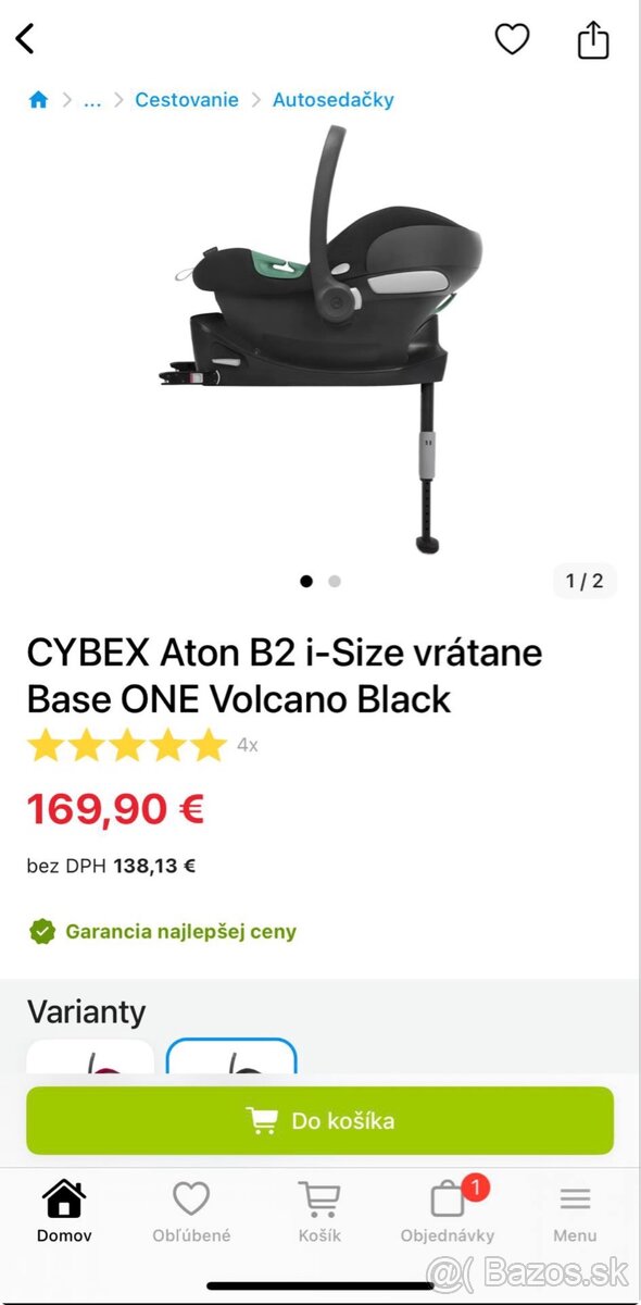 Cybex Aton B2 i-Size + isofix - 5