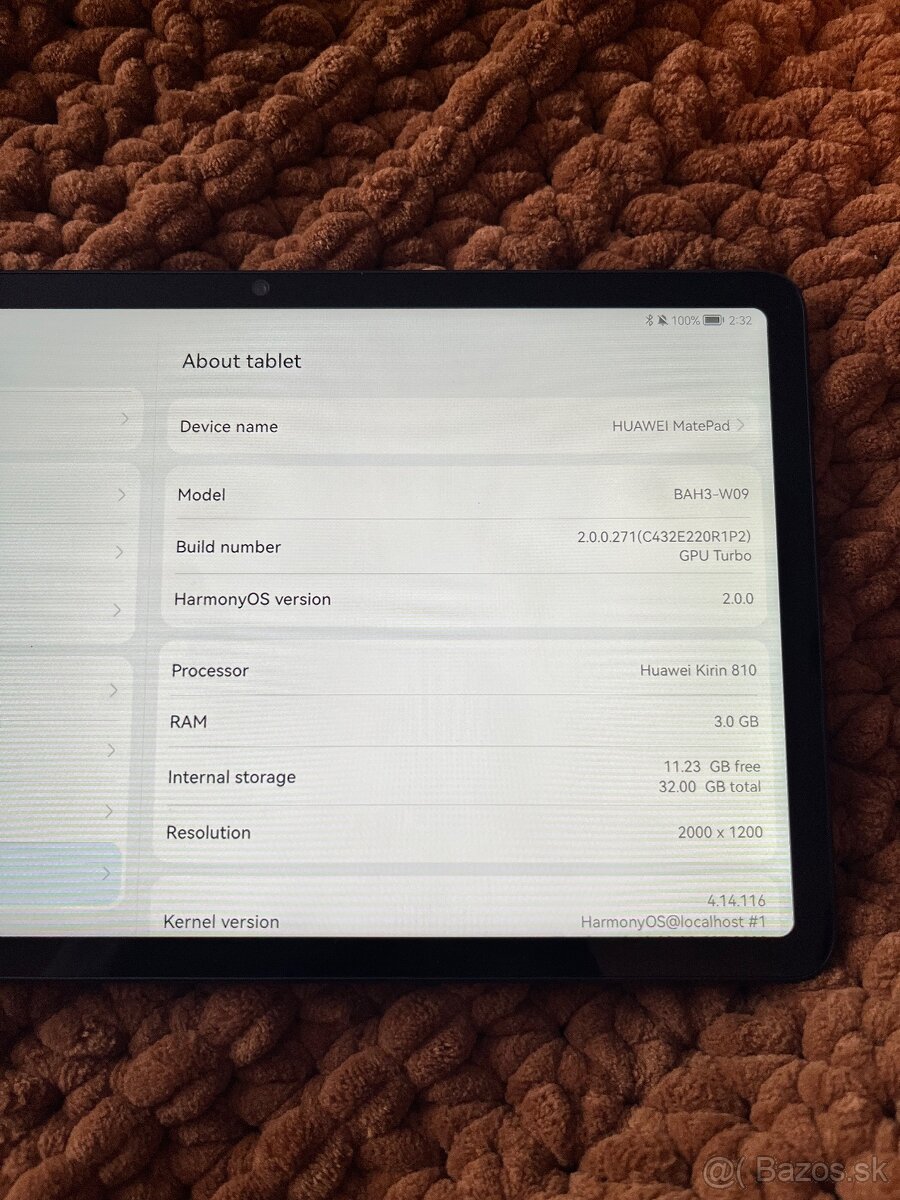Huawei MatePad 32GB tmavomodrý - 5