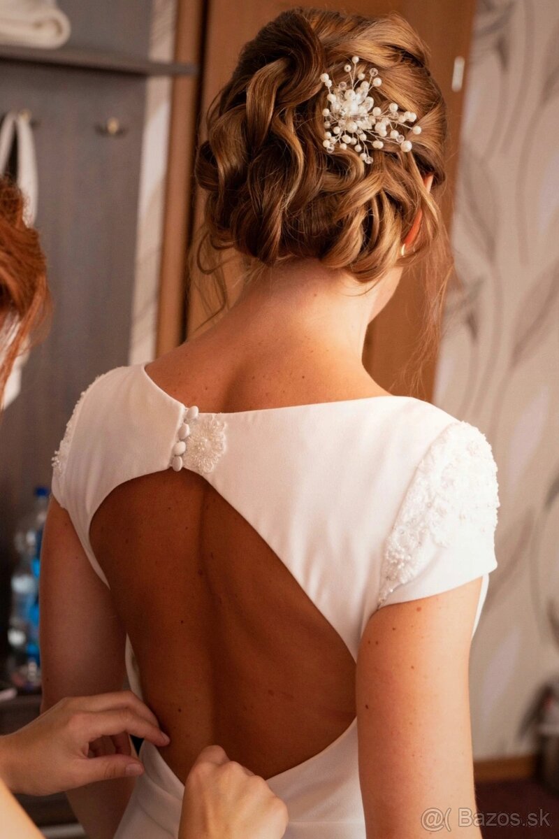 Svadobné šaty veľkosť 36 - 5