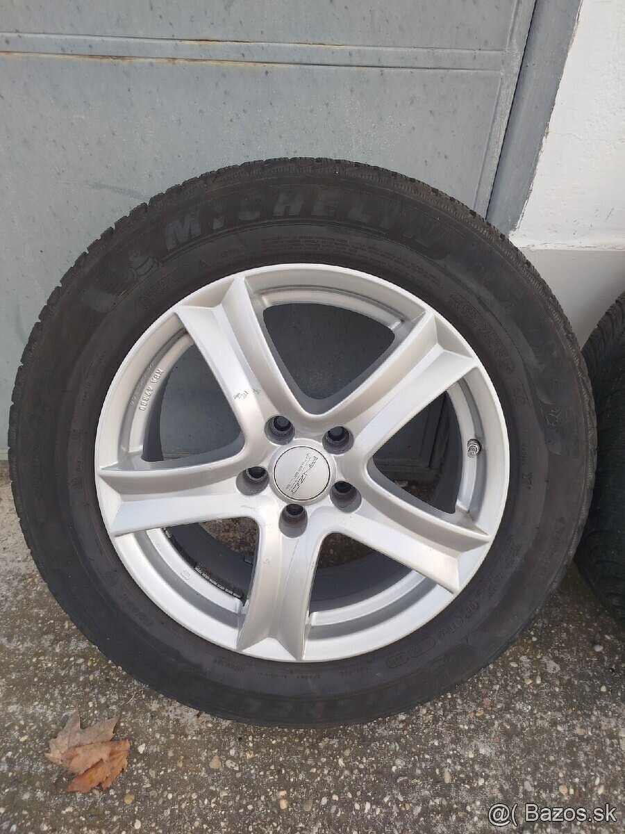 Alu disky R17 + zimné pneu - 5
