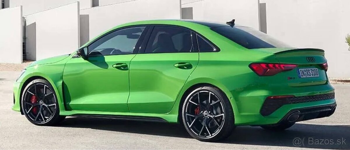 Nové R19 RS3 style – čierne s leštenými hranami - 5