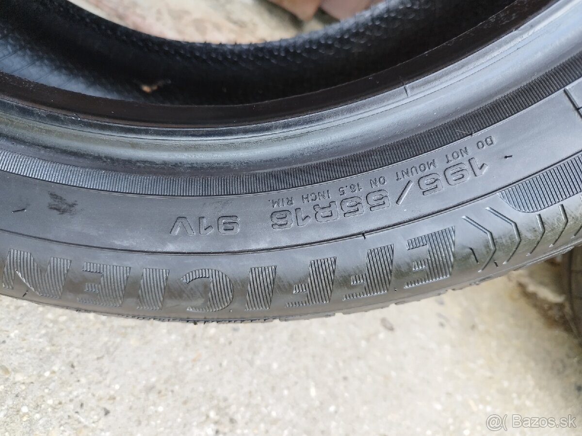 letne pneumatiky 195/55 r16 GOOD YEAR - 5