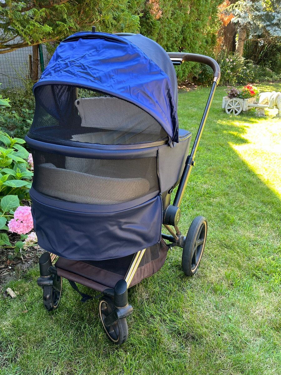 Cybex Priam rosegold + navy - 5