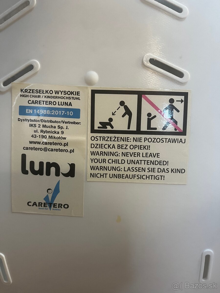 Detská jedálenská stolička - 5