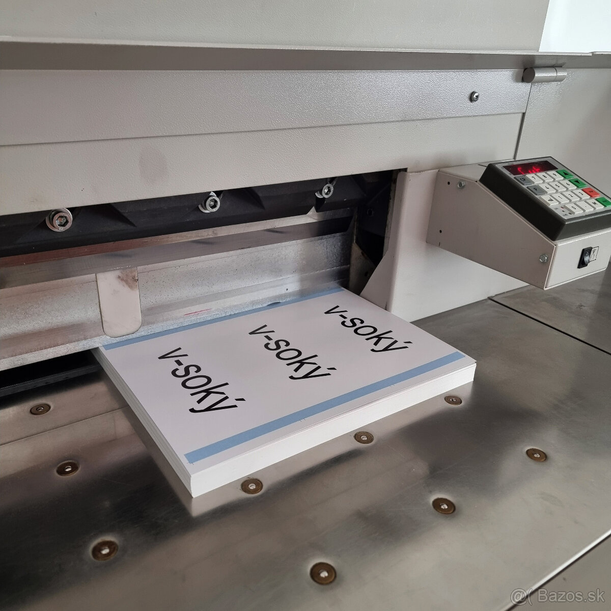 Hydraulická rezačka papiera EBA 551 (IDEAL) - 5