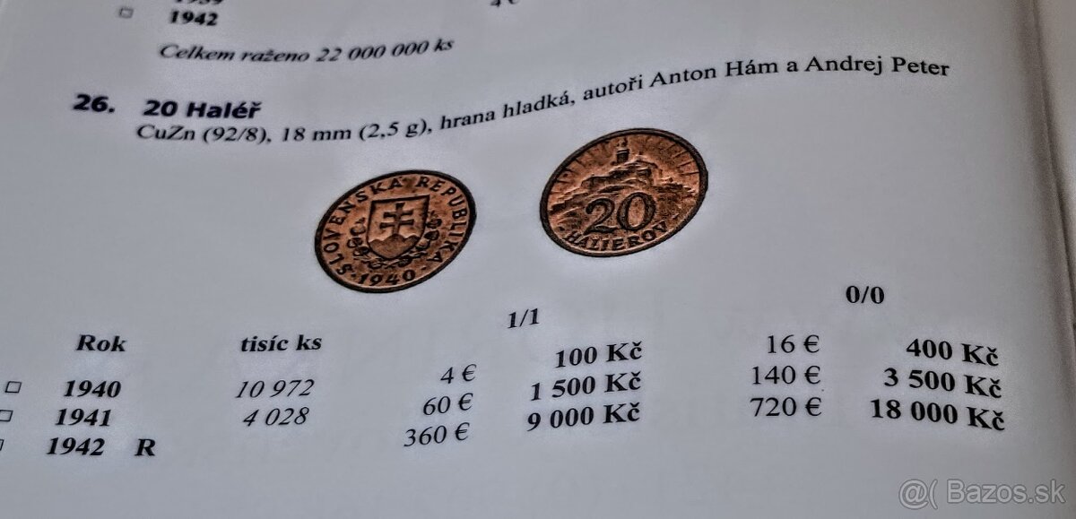 SLOVENSKA REPUBLIKA 20HAL 1942R - 5