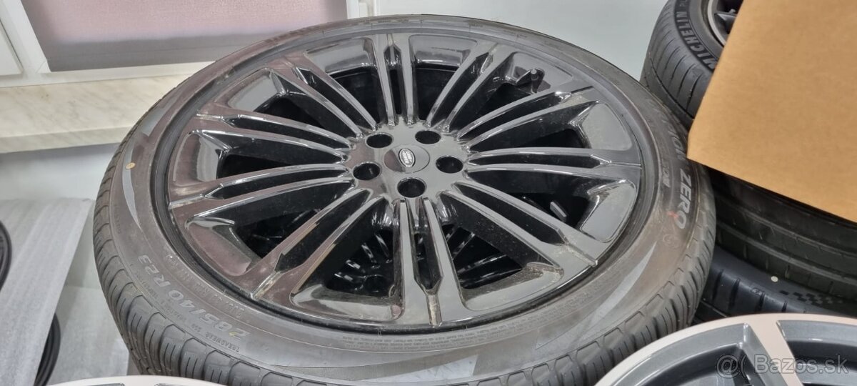 Alu sady RANGE ROVER R22 R23 nové, originál TOP LETO aj Zima