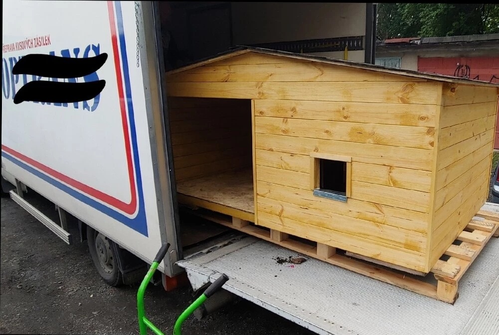 Nová zateplená búda pre psa - 5