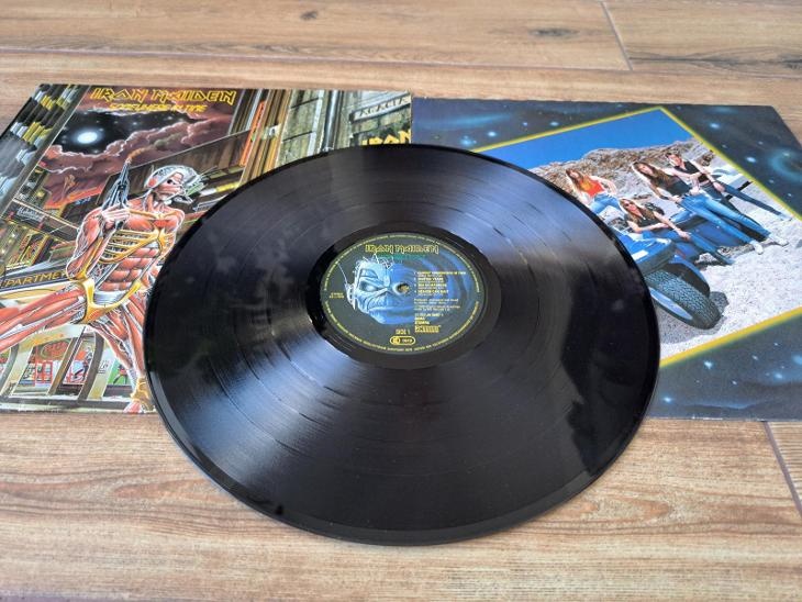 Lp Iron Maiden- Somewhere In Time - 5