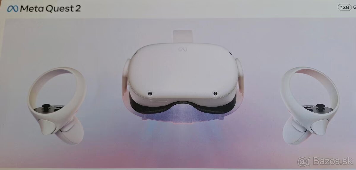 Oculus Quest 2 128GB + krabica+ navod na hry zadarmo - 5