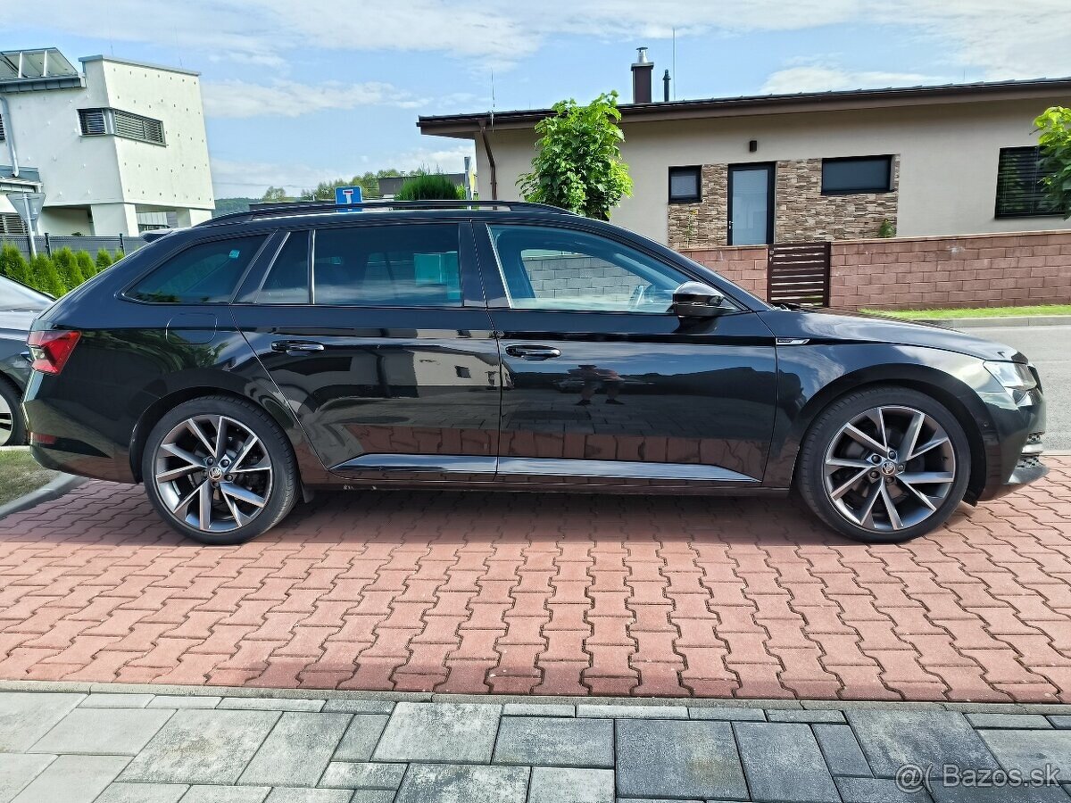 Superb FL SportLine 2.0 TDI 190k 7°DSG, Virtual, MATRIX, DPH - 5