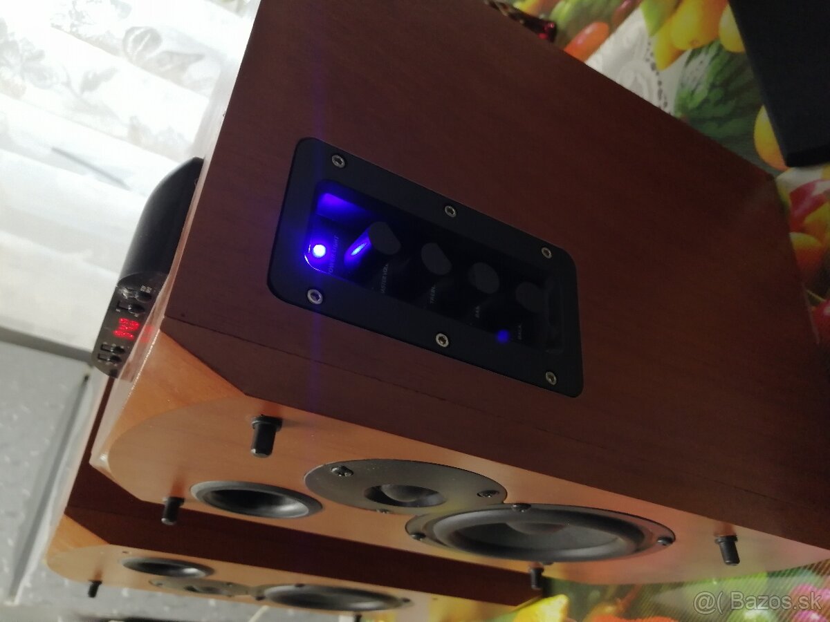 Bluetooth sal štúdiové aktívne reprobedne - 5