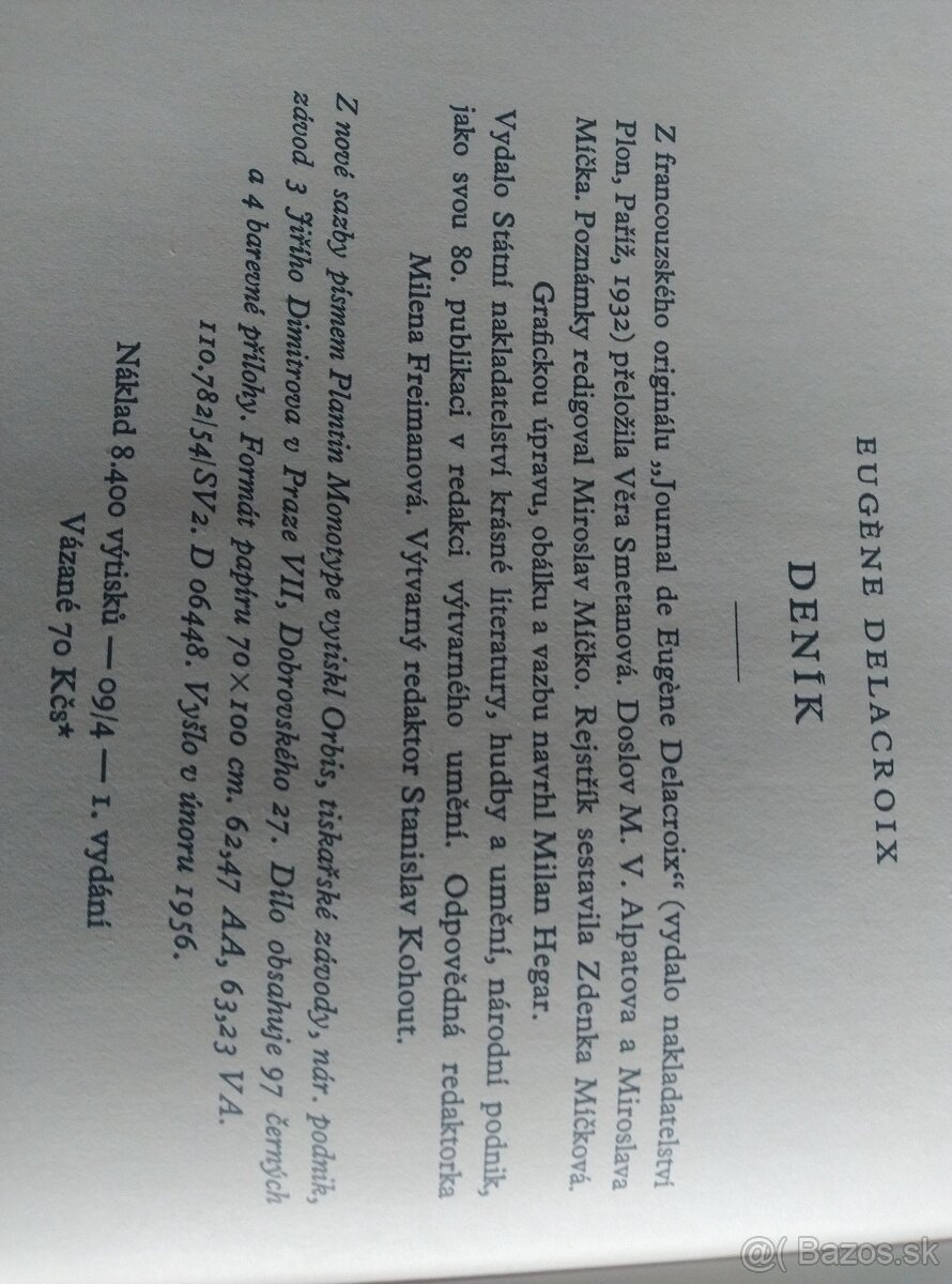 Eugene Delacroix - Dennik - 5