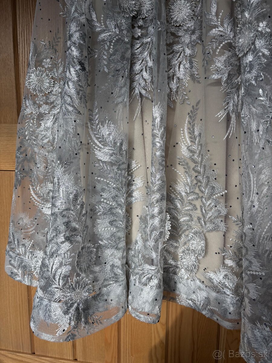 Spoločenské / svadobné šaty 42 - 5
