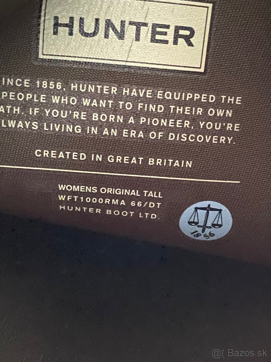 Dámske čižmy Hunter EU39 - 5