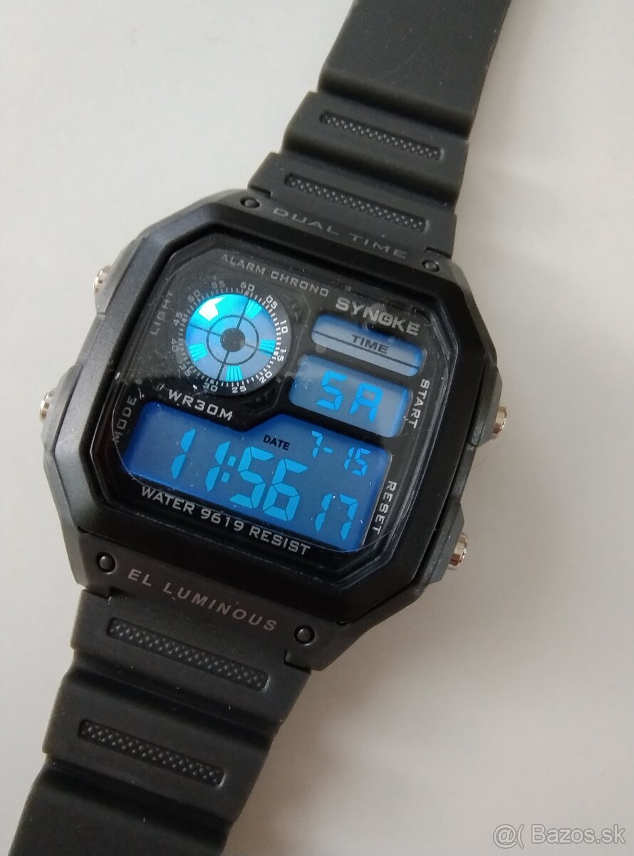 digitálne hodinky - 5