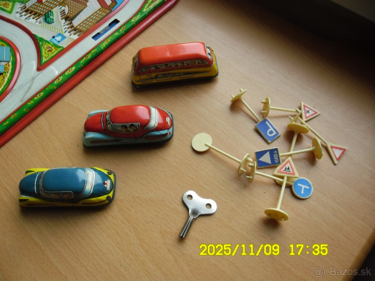 Stare hračky plech draha - 5