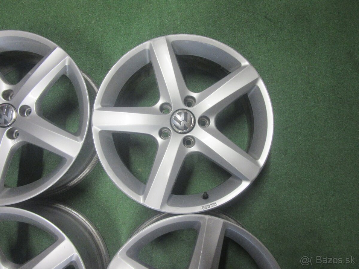 R17 hliníkové disky Volkswagen rozteč 5x112 ET39 1K8071497A - 5
