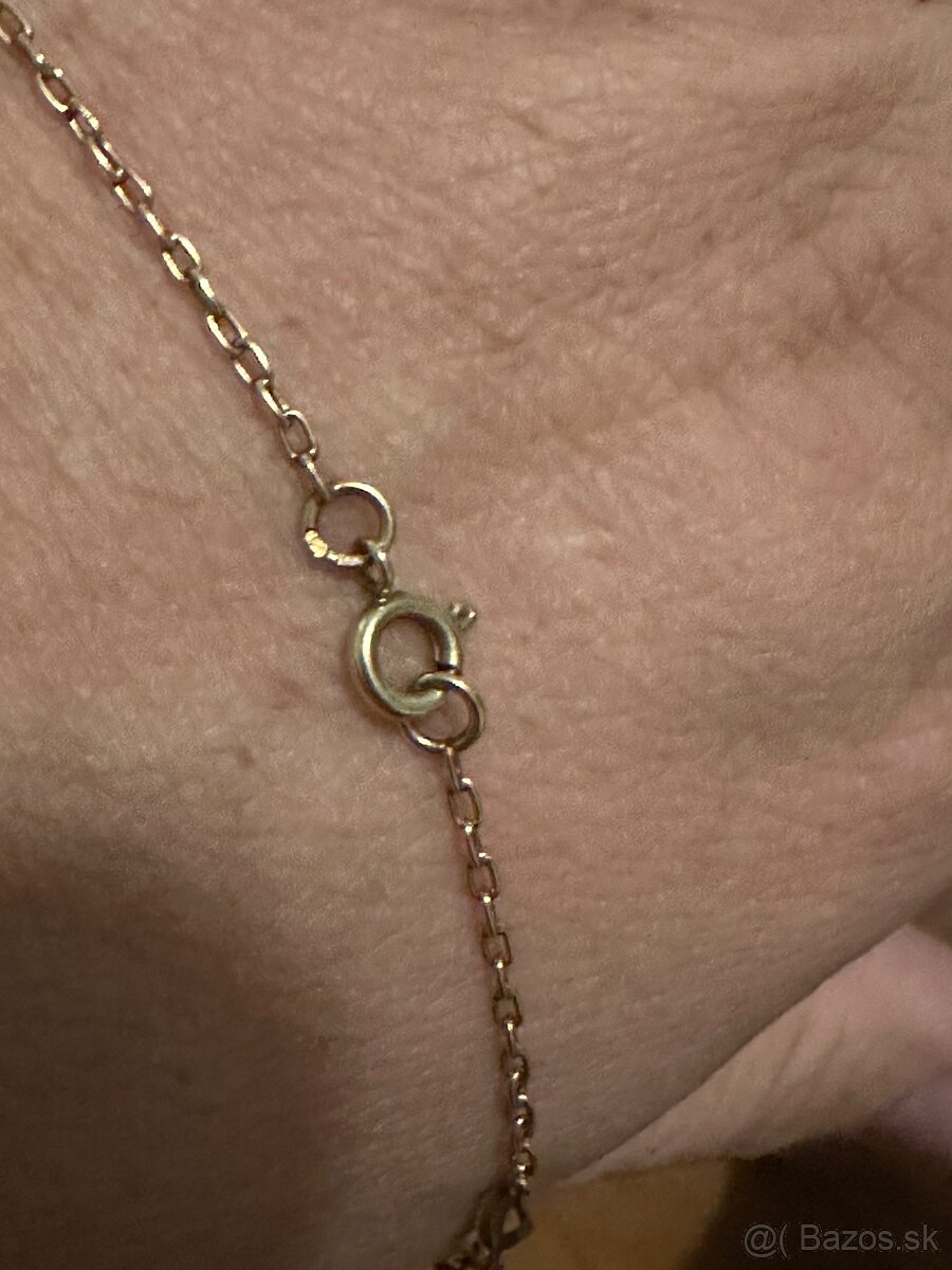 Damska zlata retiazka 14kt zlato - 5