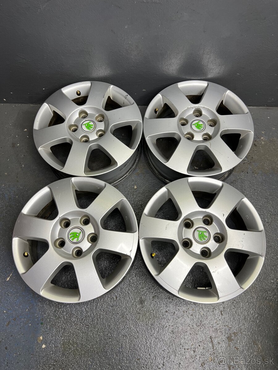 Hlinikove disky škoda 5x112 r15 - 5