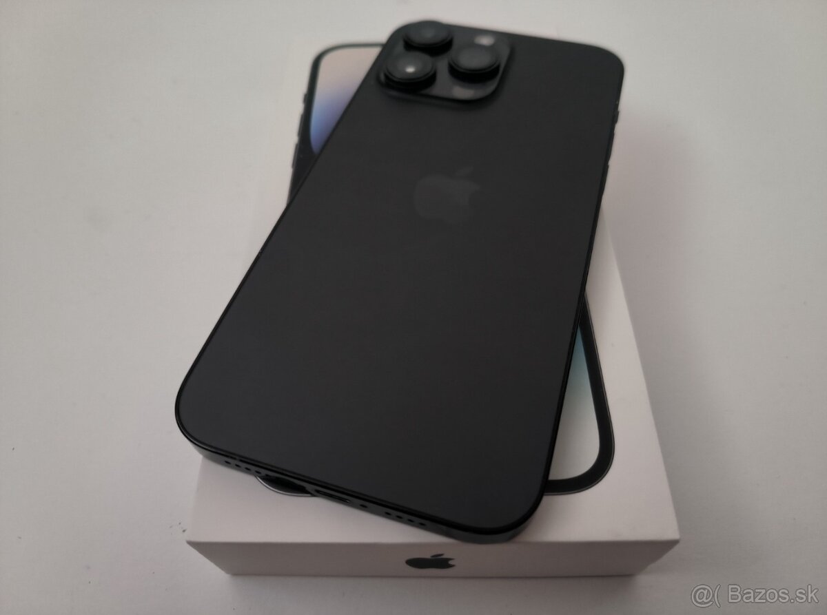 apple iphone 14 PRO MAX 128gb Space Black / Batéria 100% - 5