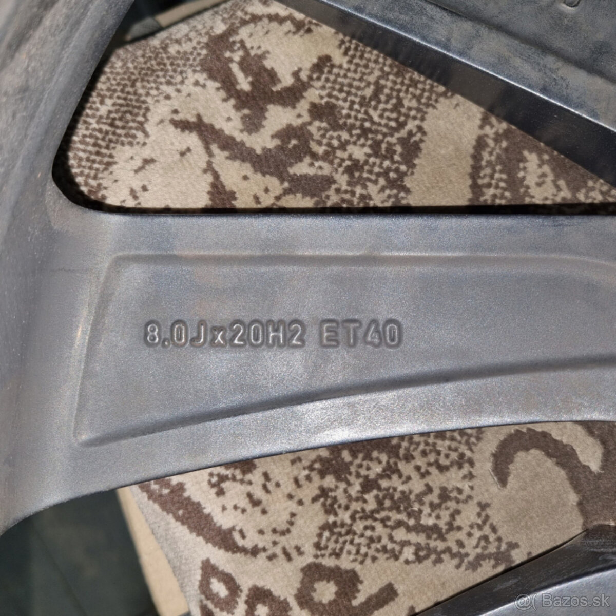 Hliníkové disky 5x112 R20 8J ET40 - 5