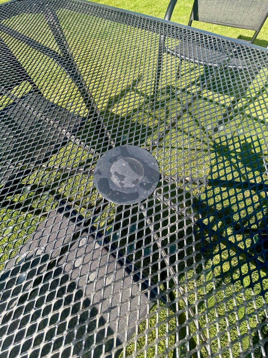 záhradný stôl + 4 stoličky - 5