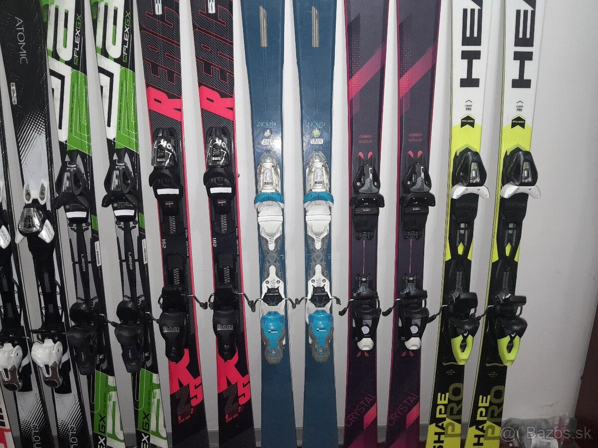 Predam lyže v dlžkach 144 až 170 cm - 5