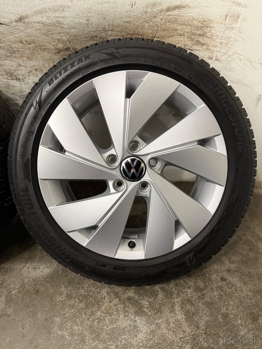 Zimná sada 5x112 R17 , 205/50/17 VW Belmont - Golf , Octavia - 5